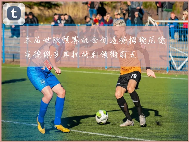 本届世欧预赛机会创造榜揭晓厄德高德佩多库托纳利领衔前五